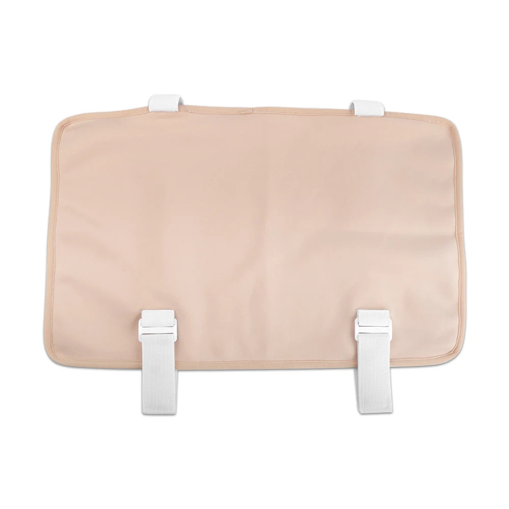 Castor Oil Pack Wrap Reusable Organic Cotton Castor Oil Packs with Adjustable Elastic Strap Castor Oil Compress Packs for Body