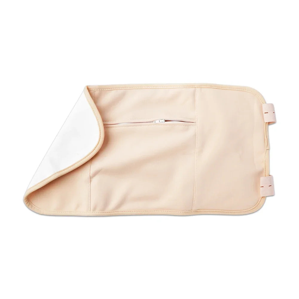 Castor Oil Pack Wrap Reusable Organic Cotton Castor Oil Packs with Adjustable Elastic Strap Castor Oil Compress Packs for Body