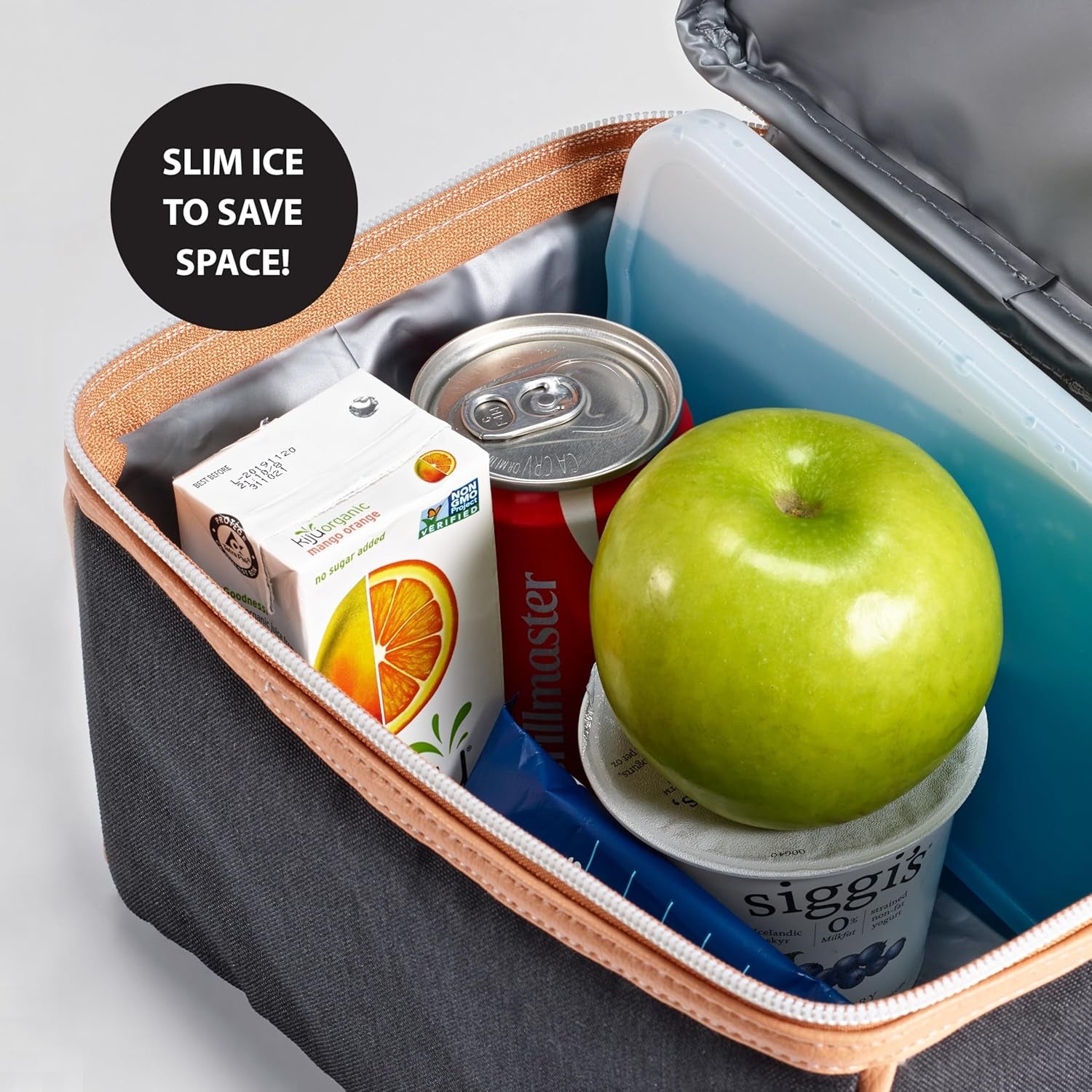 Cool Coolers by Fit + Fresh Slim Compact Reusable XL Ice Pack, Perfect for Lunch Boxes, Coolers, and Beach Bags