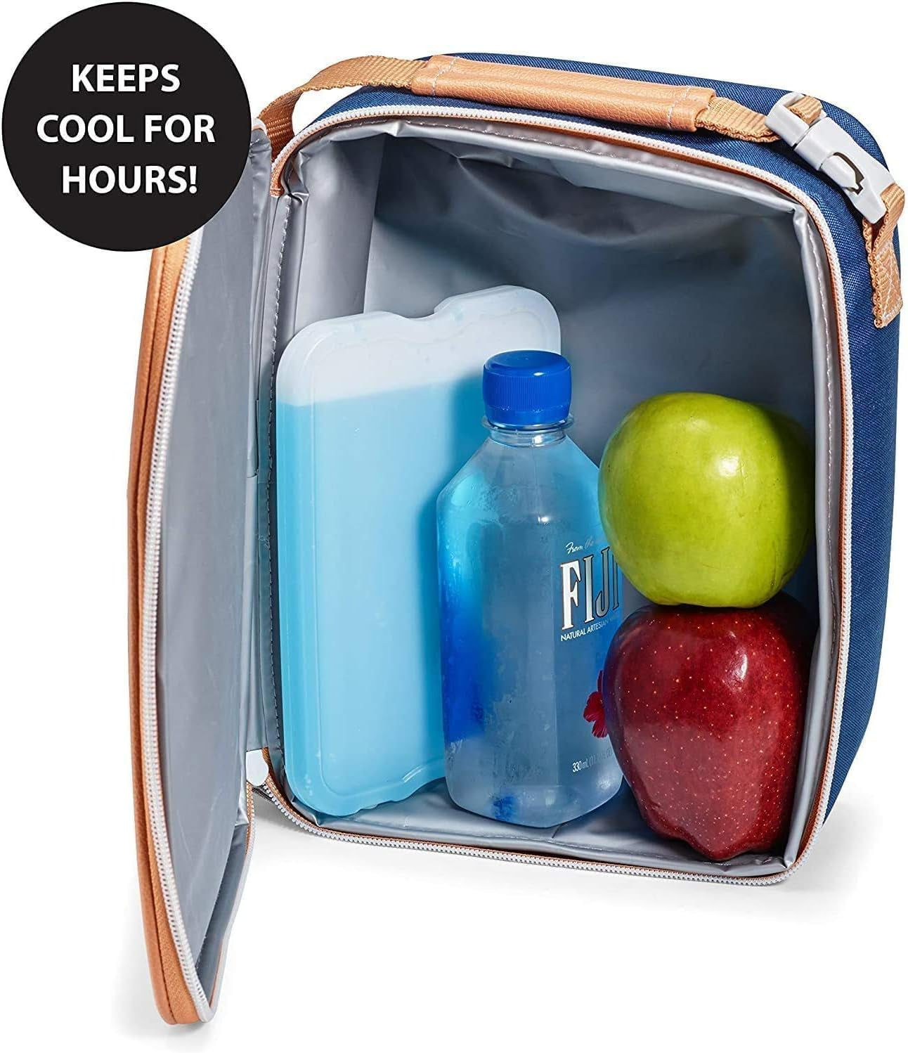 Cool Coolers by Fit + Fresh Slim Compact Reusable XL Ice Pack, Perfect for Lunch Boxes, Coolers, and Beach Bags